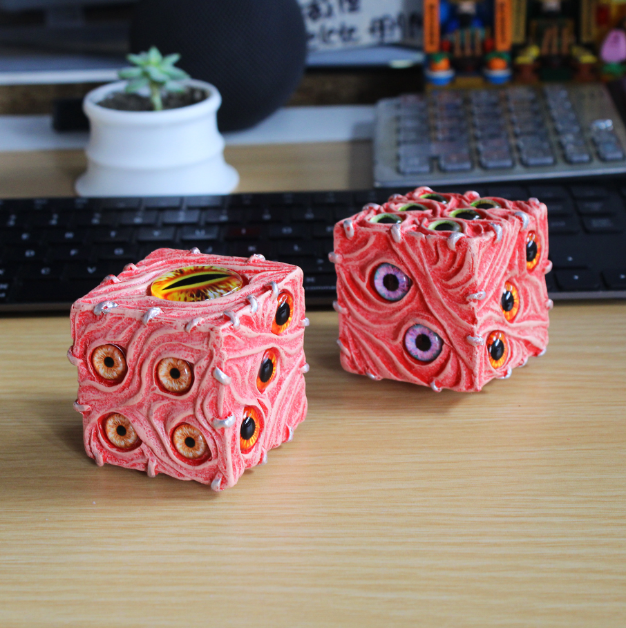 🏆Handmade- Eye of Fate Dice 👁️🎲