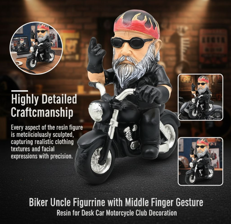 Biker Dude Figurine - Product Listing Copy 🏍️🏆