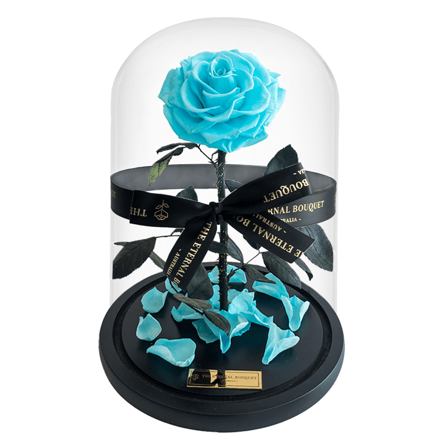 The Enchanted Rose - Tiffany Blue